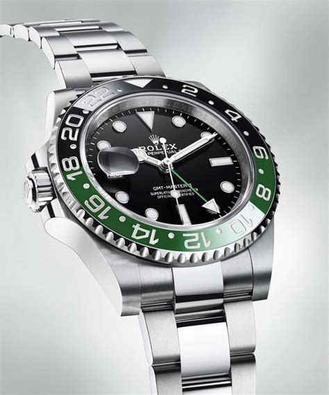 rolex gmt master 2 black green|rolex black and green bezel.